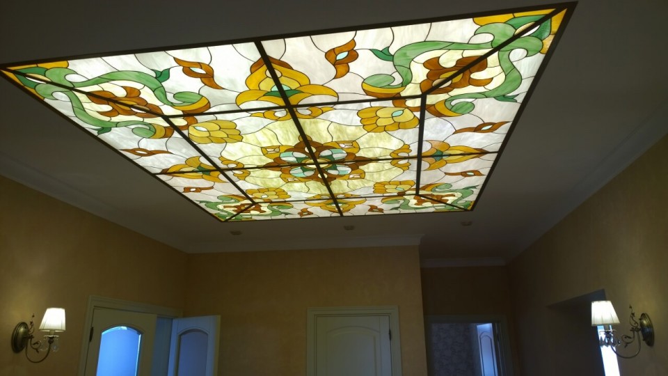 Заказать световой потолок с фотопечатью в г. Абинск